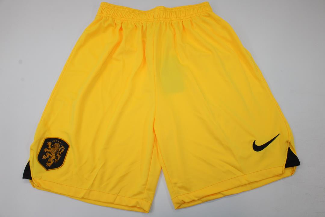 AAA Quality Netherlands 2022 World Cup Home Soccer Shorts